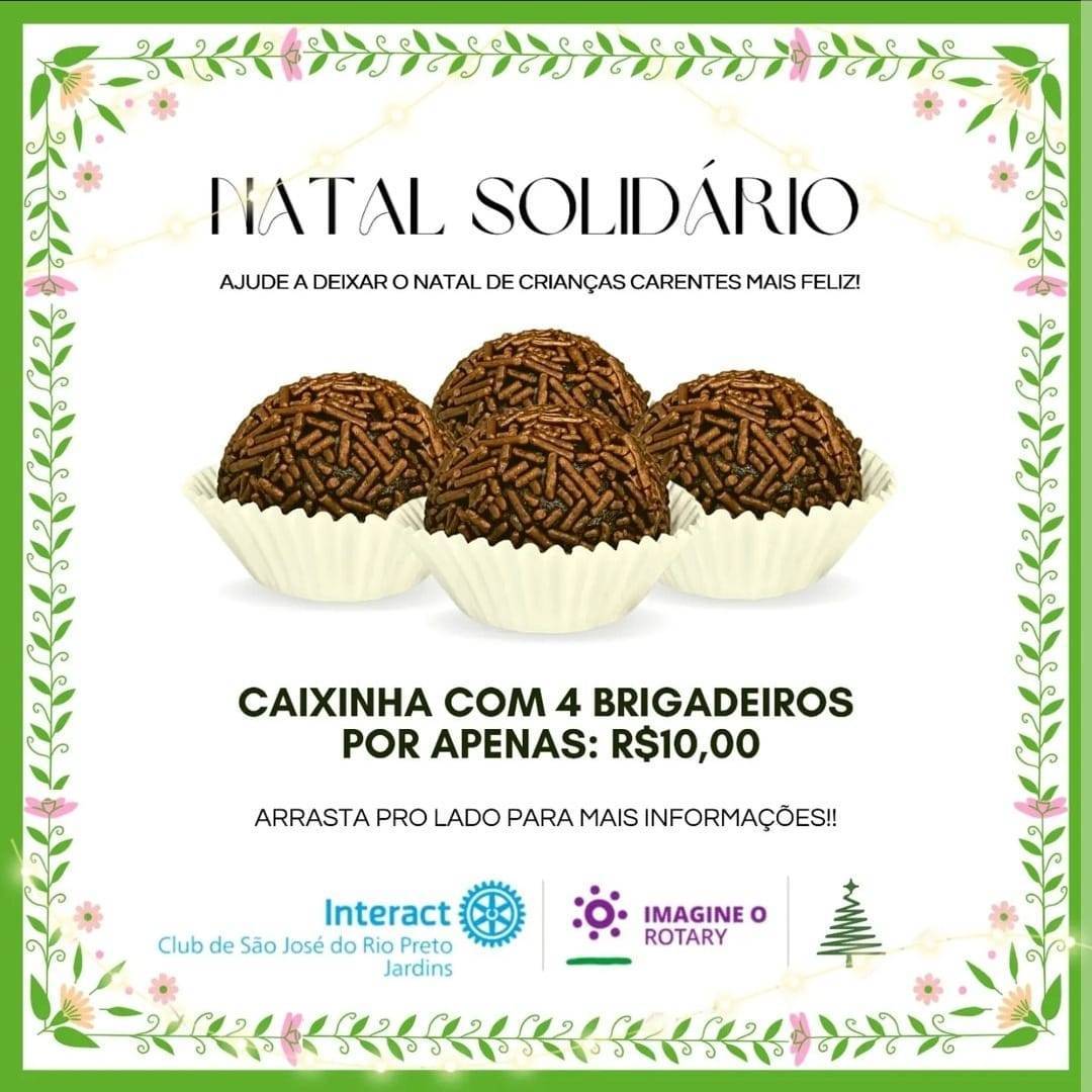 O Interact Club Jardins, está vendendo kits contendo 4 brigadeiros por apenas R$10,00 😋