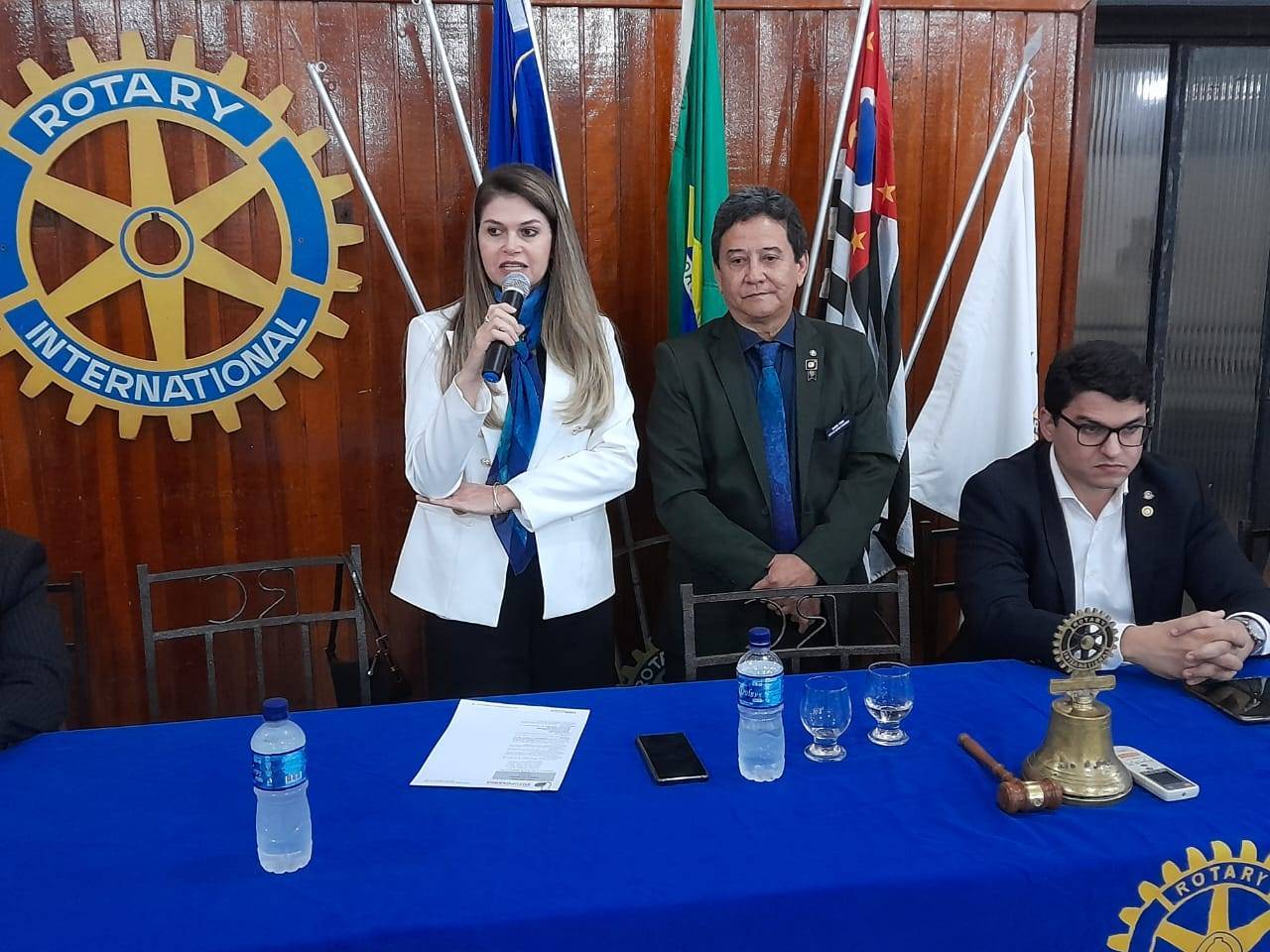 O gov. do Distrito 4480 do Rotary International, Gerson Januário e esposa Rosângela, estiveram em visita oficial aos quatro clubes rotários de Votuporanga neste final de semana