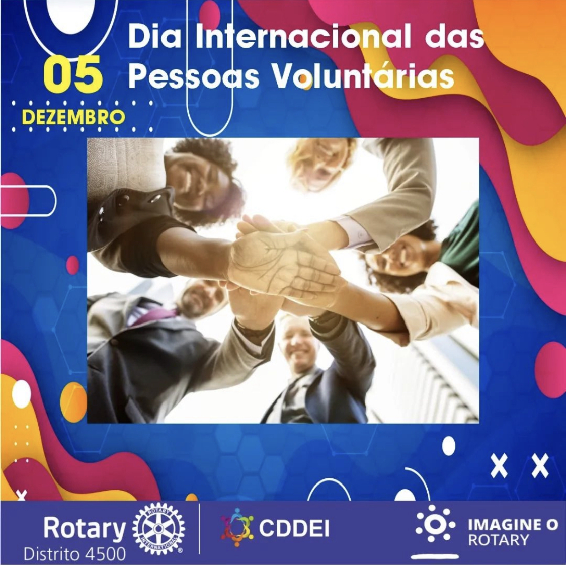 05/12 - DIA INTERNACIONAL DAS PESSOAS VOLUNTÁRIAS