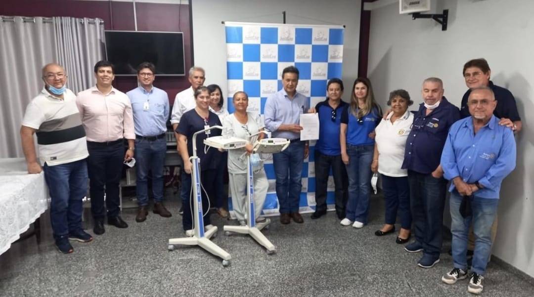 E hoje foi o dia da entrega do projeto de subsídio distrital para a Santa Casa de Jales