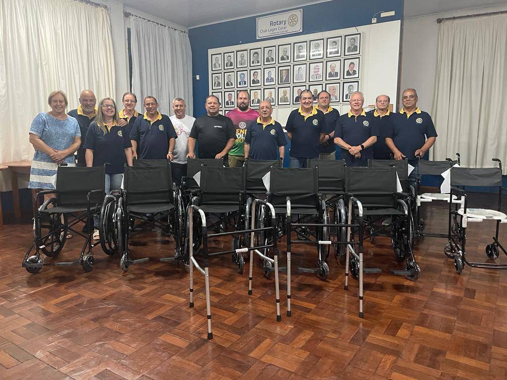 Novas Cadeiras de Rodas para o Banco Ortopédico.
