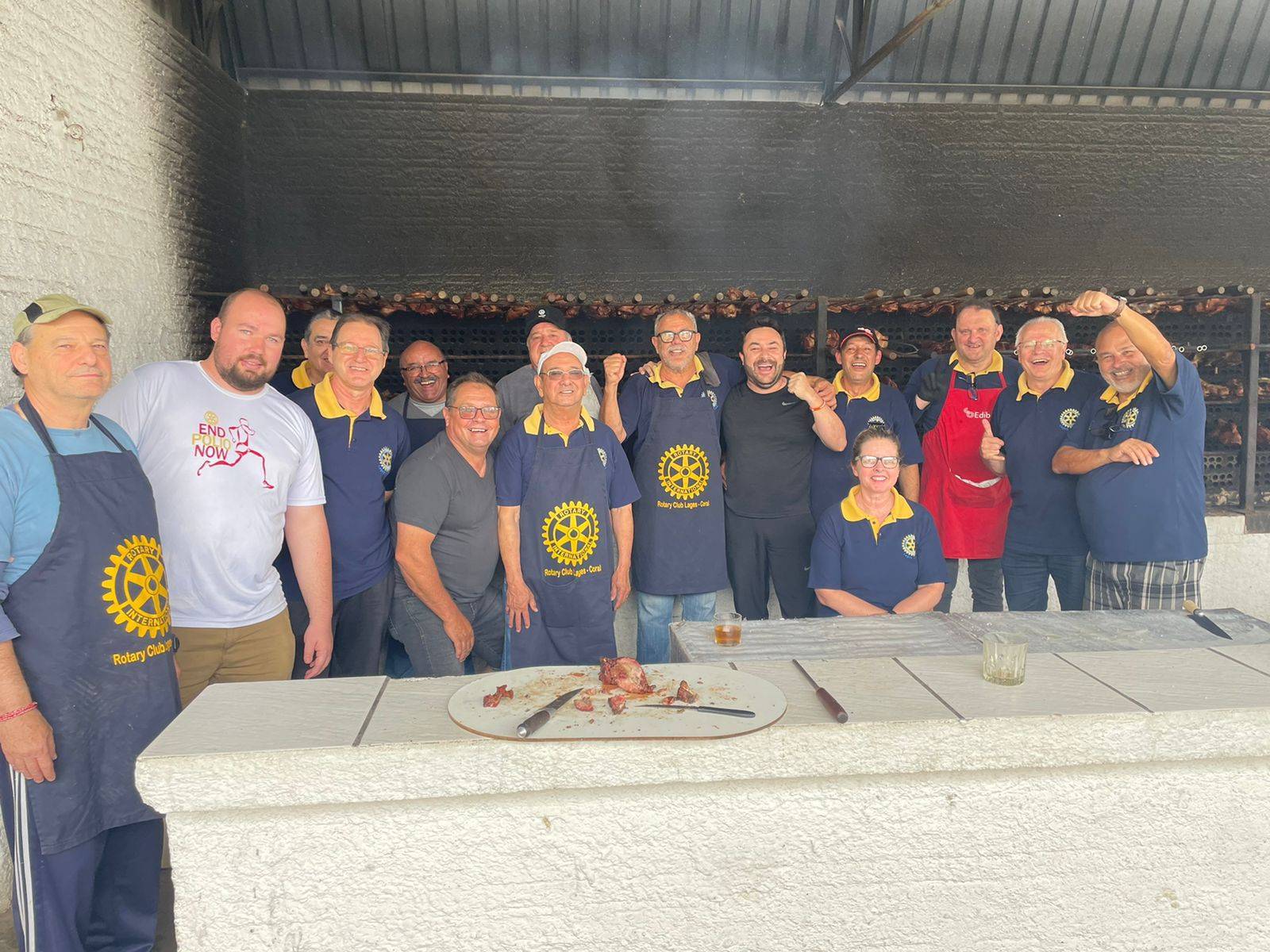 Churrasco para compra de Cadeiras de Rodas.