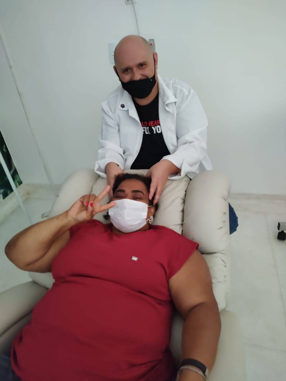 Ação com Voluntários