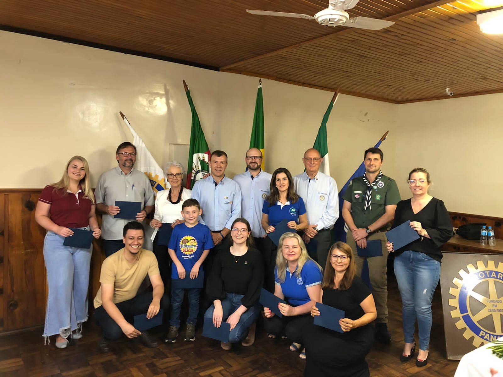 Representantes das Entidades