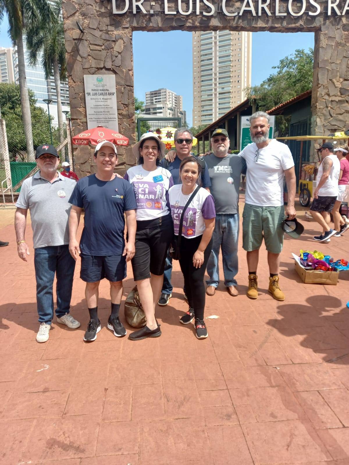 Campanha da Poliomielite Distrital no Parque Raya Reforçada