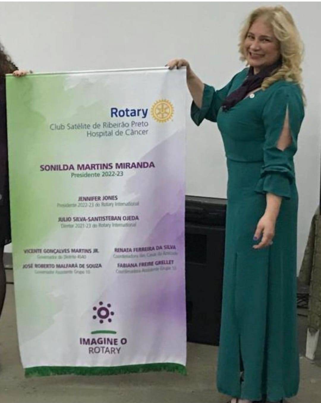 Posse da Presidente do Rotary Satélite de Ribeirão Preto-Hospital de Câncer