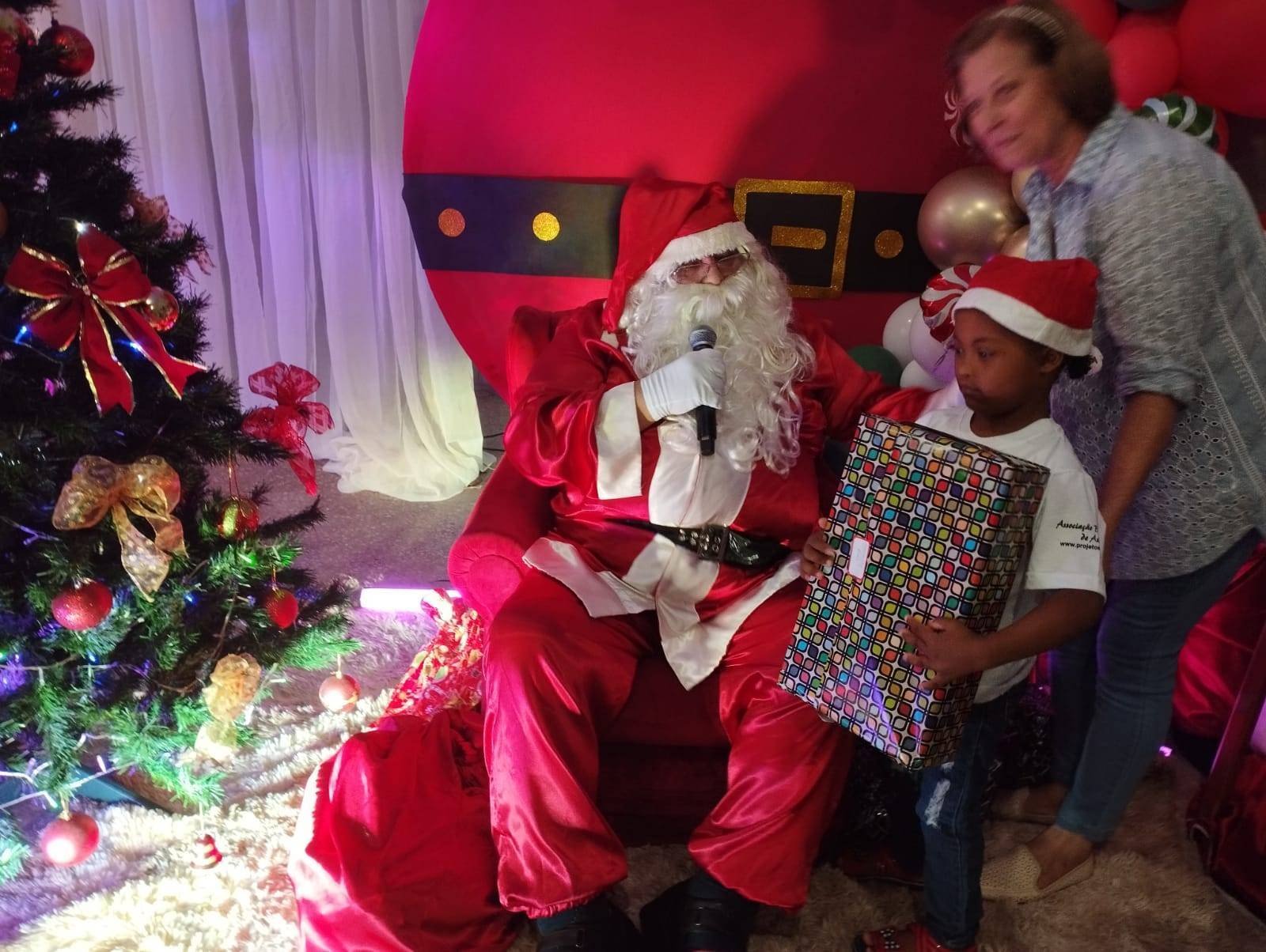 Jorge Gefe como Papai Noel