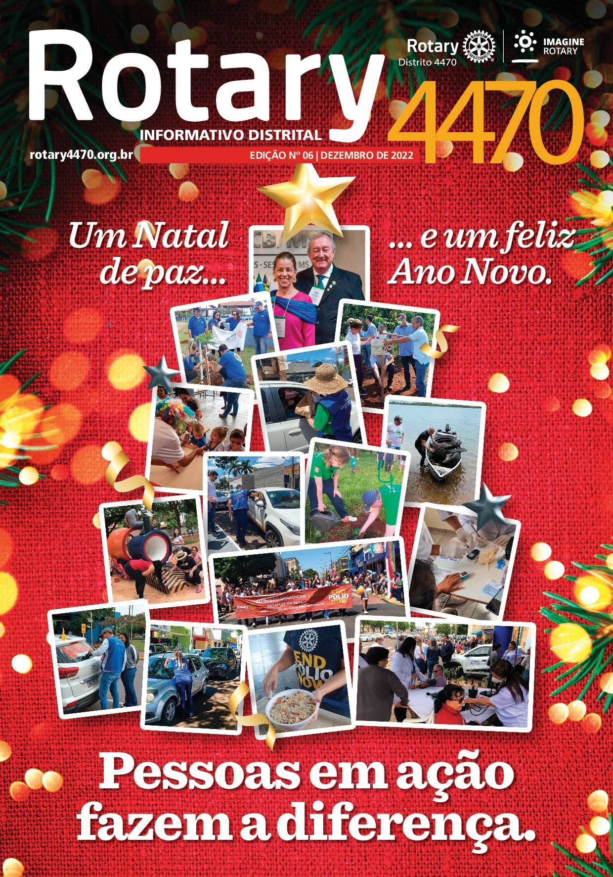 Informativo Rotário de DEZEMBRO/2022 - Numero 06 - Carta Mensal