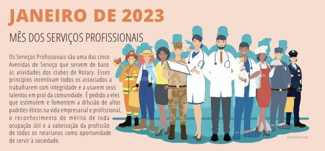 Janeiro: mês dos serviços profissionais 