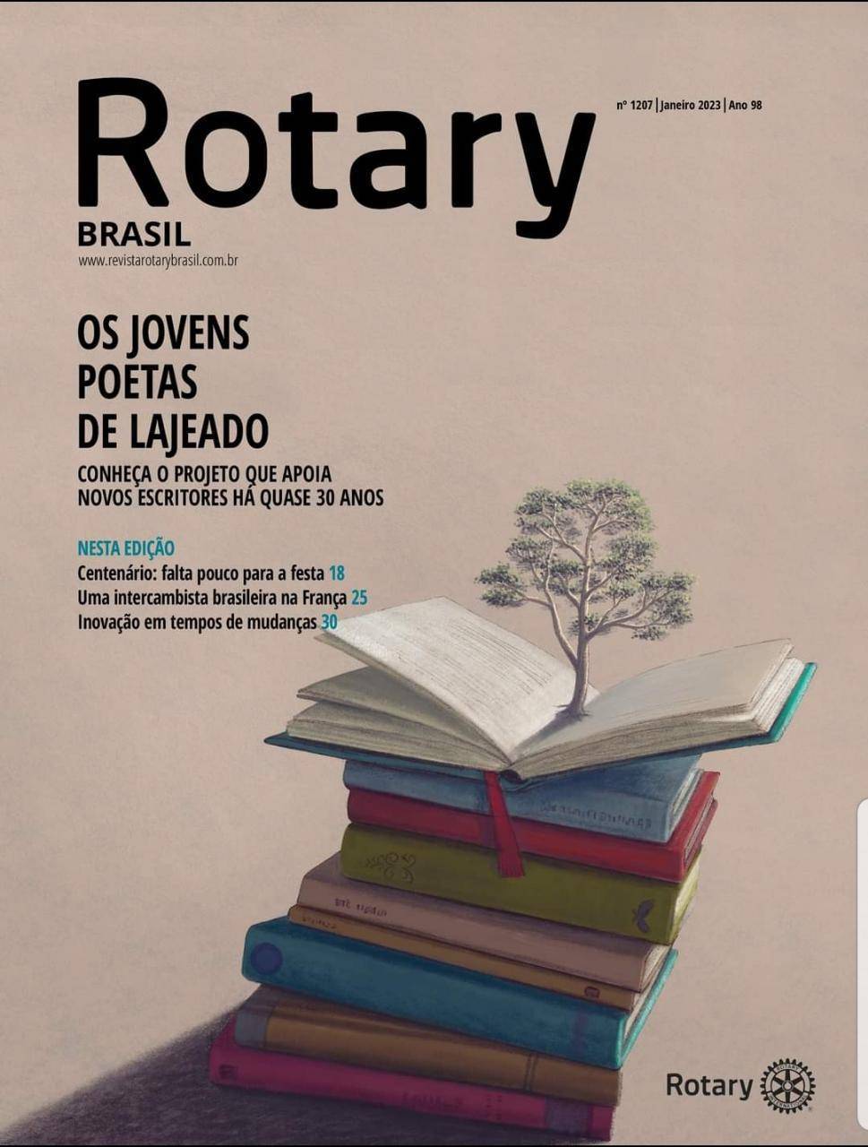 A Revista Rotary Brasil deu destaque ao projeto.