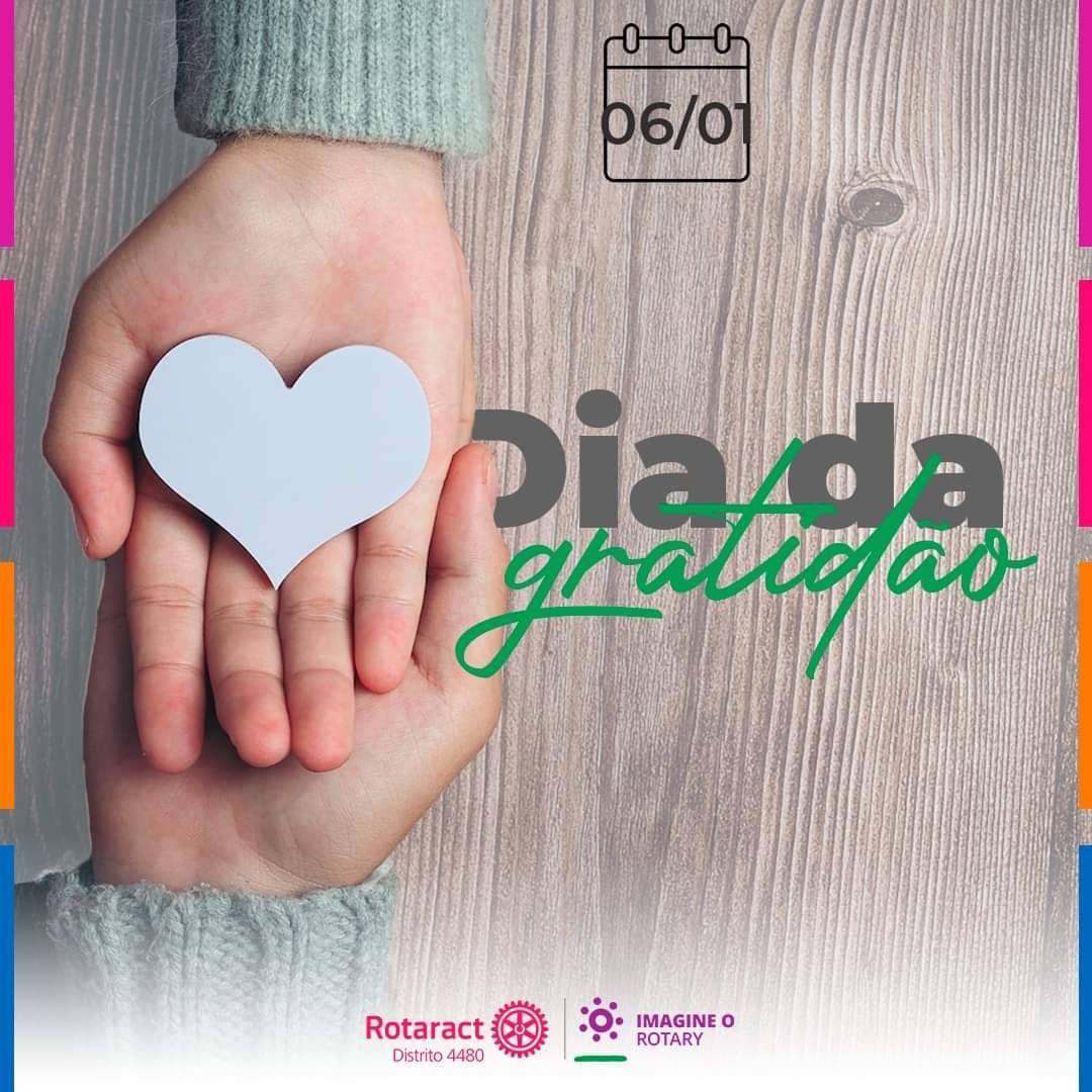 06 de Janeiro - Dia da Gratidão