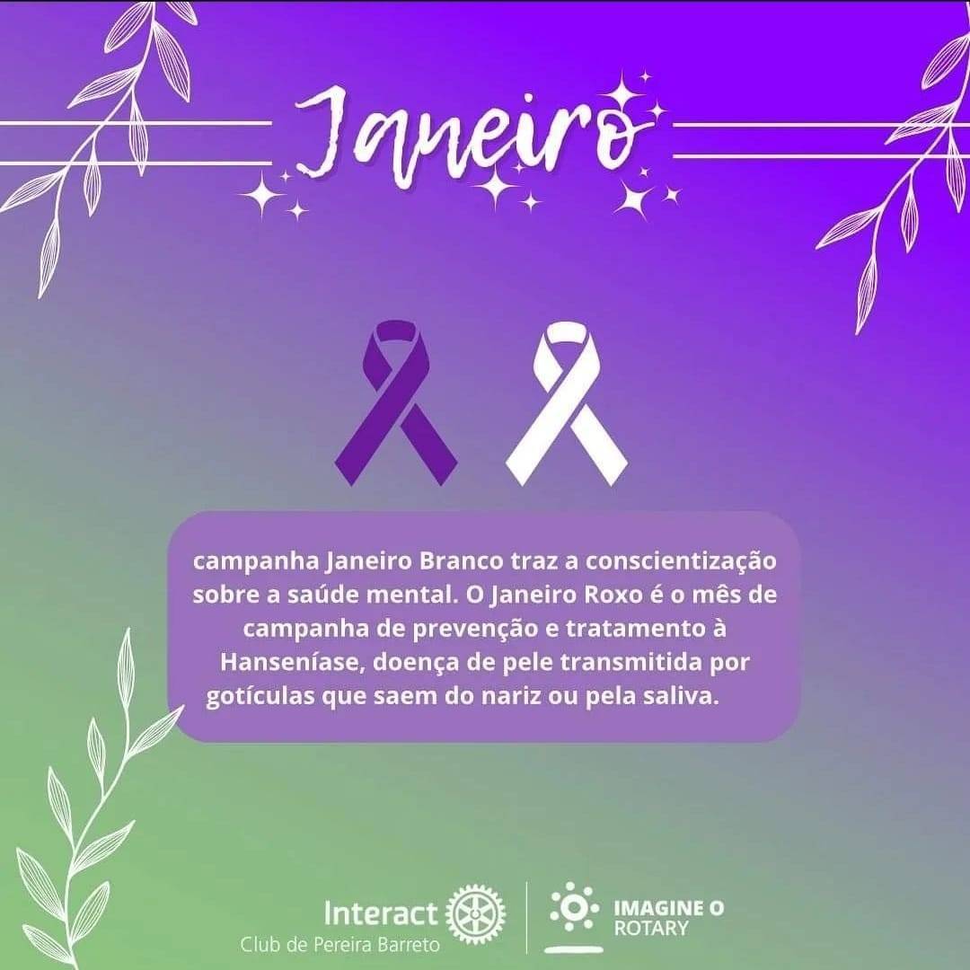 Janeiro Branco e Janeiro Roxo