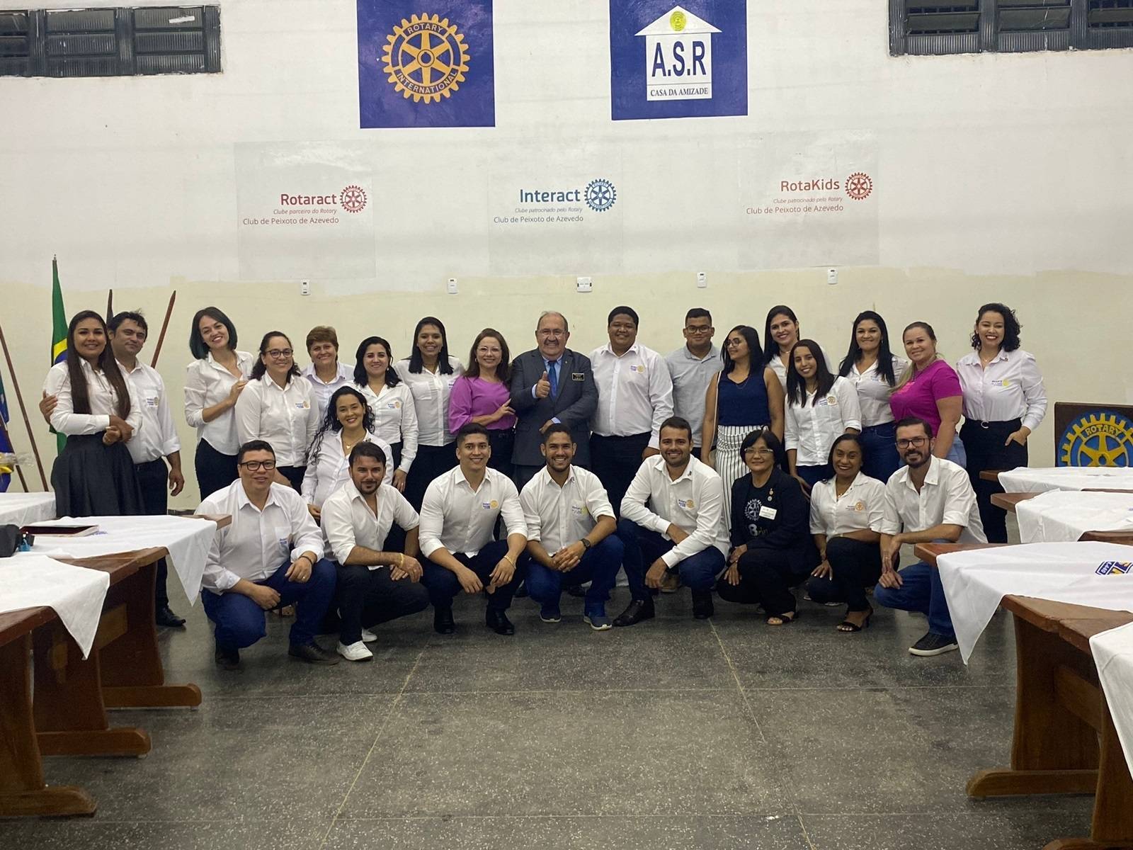 Rotary Club de Peixoto de Azevedo recebe visita oficial do Governador Distrital Felício José