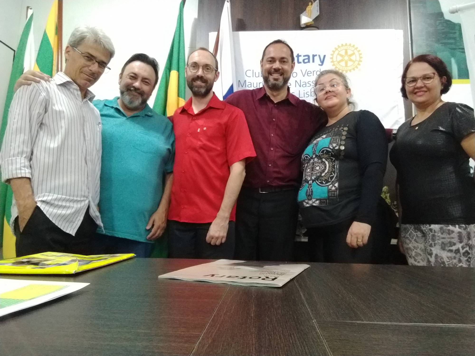 REUNIÃO DO ROTARY CLUB DE RIO VERDE MAURICIO DE NASSAU ARANTES LISBOA