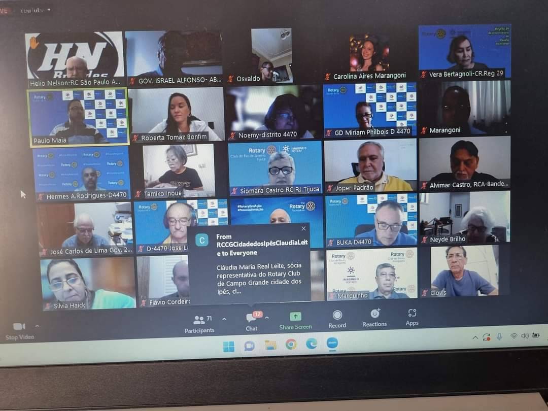 Seminário, organizado de Academia Brasileira Rotária de Letras