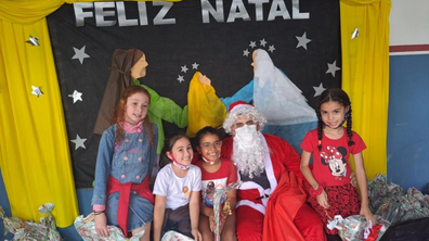 Entrega de presentes