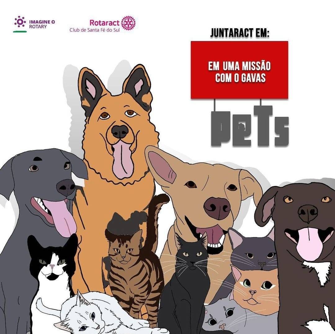 O JUNTARACT G1 - PETS: EM UMA MISSÃO COM O GAVAS - Será no dia 29/01 com início às 9h, em Santa Fé do Sul.