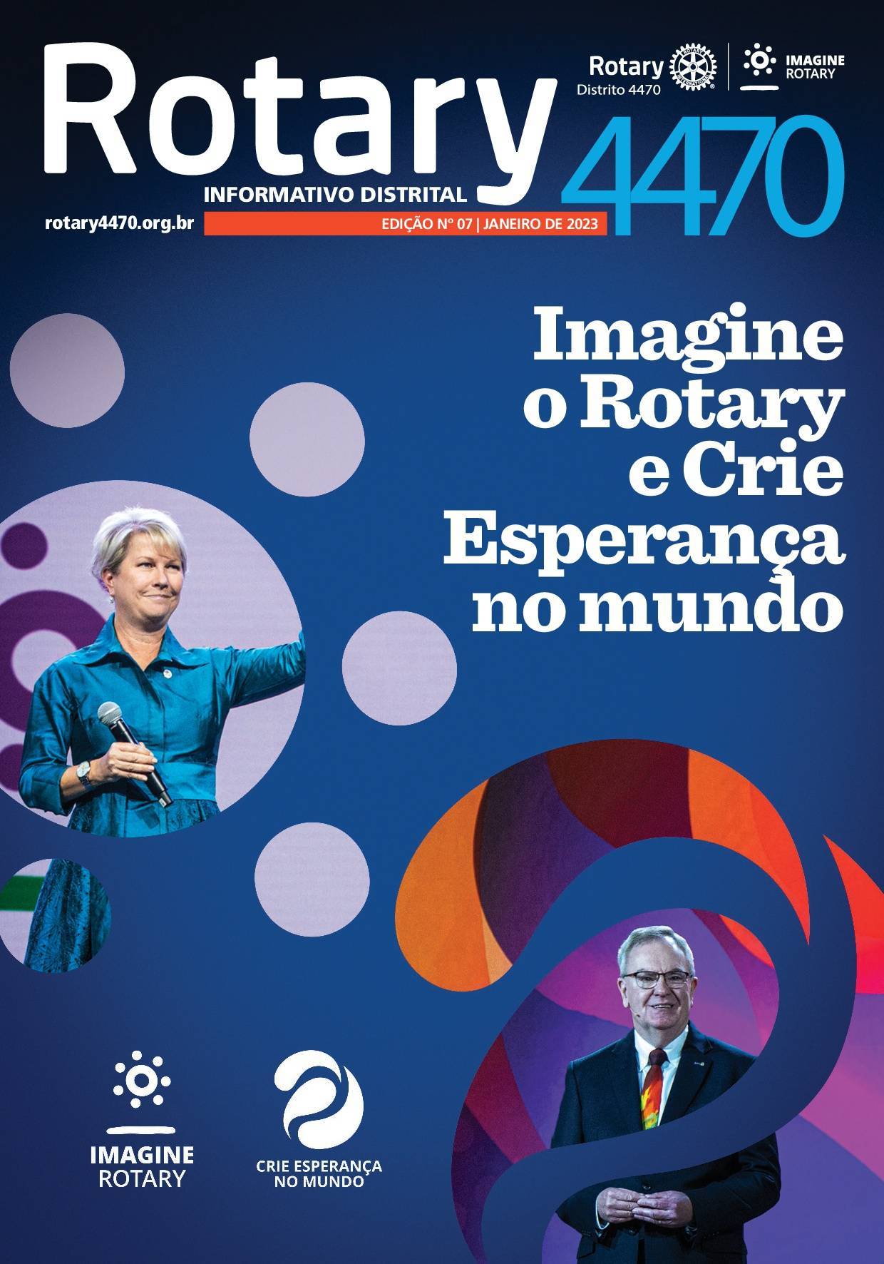 Informativo Rotário de JANEIRO/2023 - Numero 07 - Carta Mensal