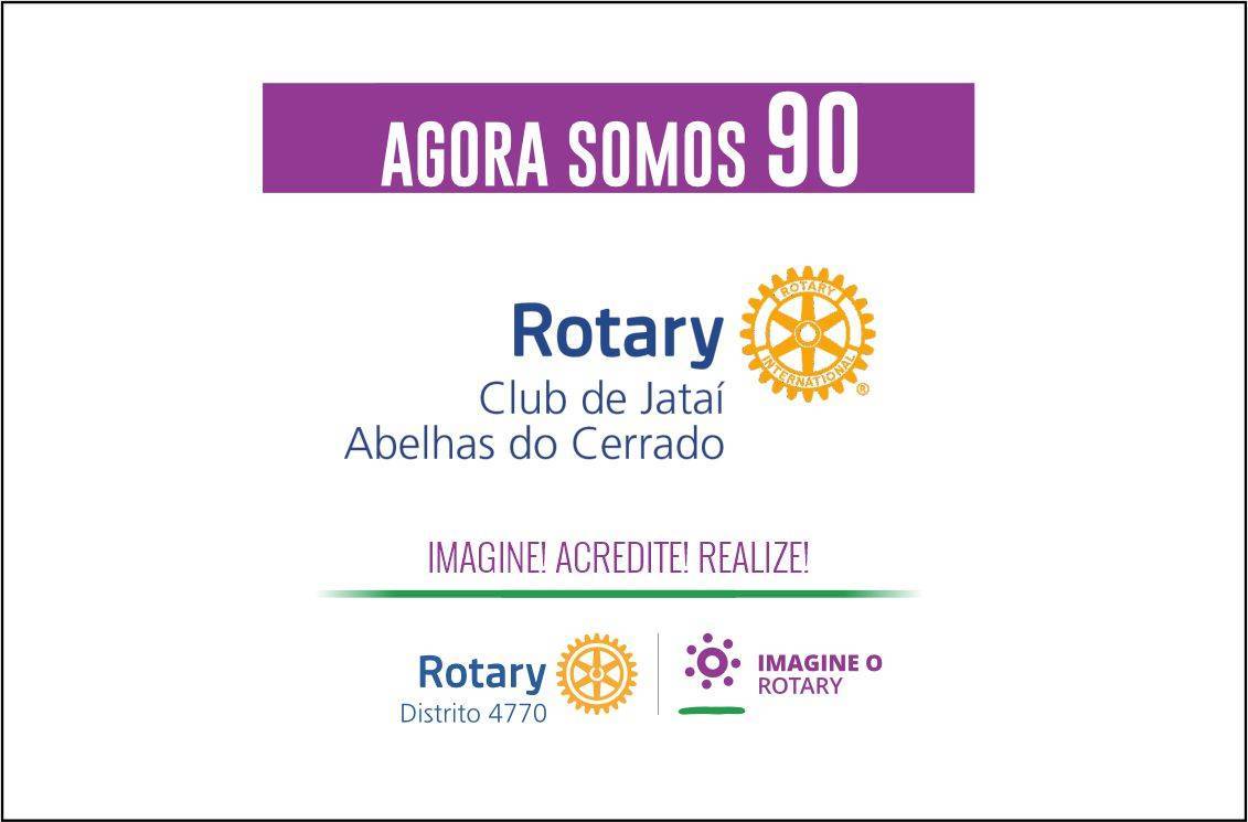 AGORA SOMOS 90 ROTARY CLUBS NO DISTRITO 4770
