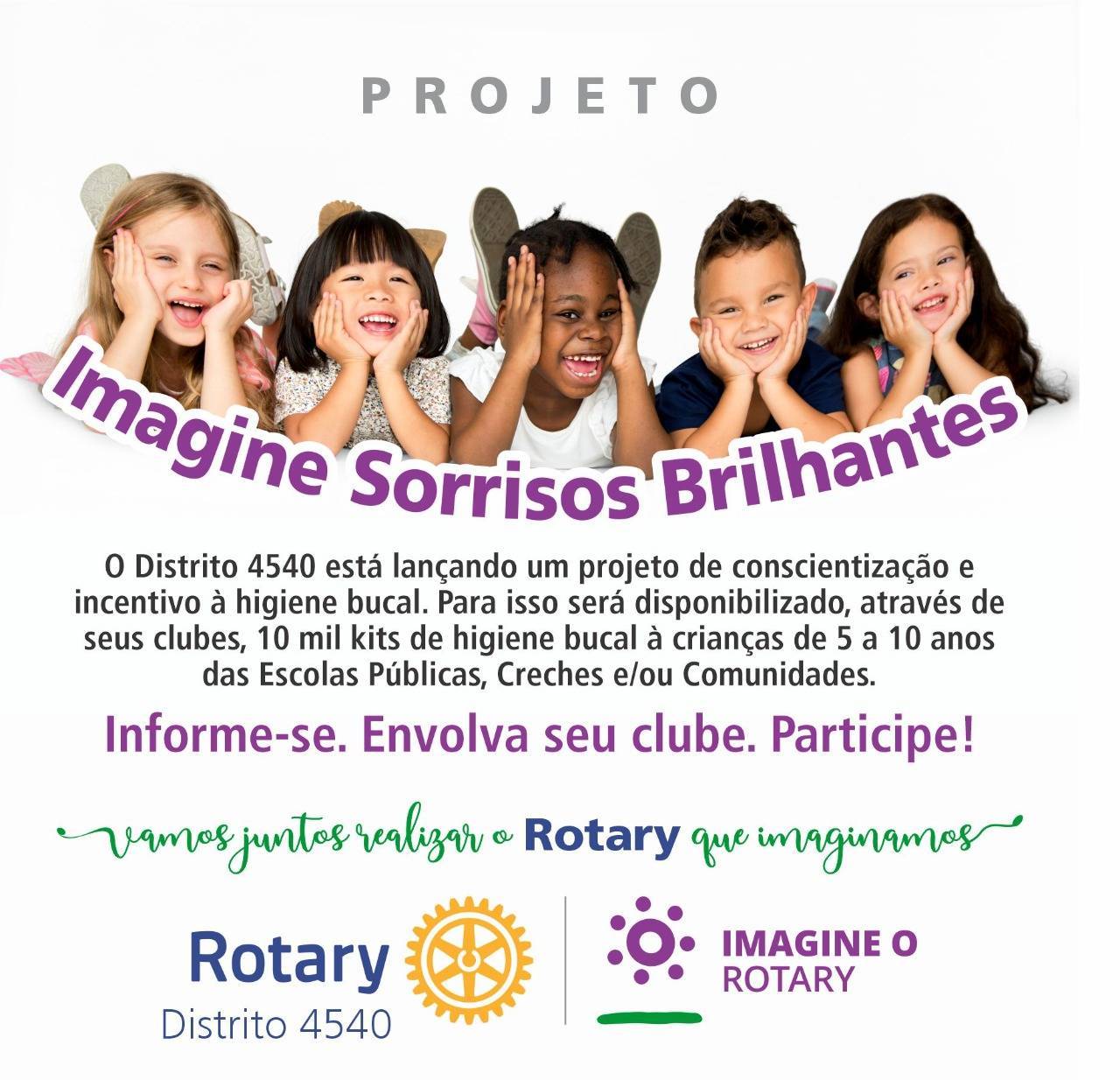 Projeto "IMAGINE  SORRISOS BRILAHNTES"
