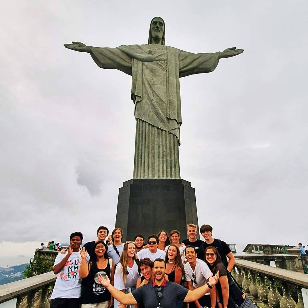 Nossos inbounds que estão participando da grande viagem pelo Brasil nos enviaram que estão literalmente no pé do Cristo Redentor, na cidade maravilhosa do Rio de Janeiro, junto com eles seu diretor de inbounds Tio Rods