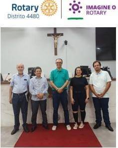 Reunião preparatória do evento em comemoração aos 118 anos do Rotary International que será realizado na Câmara Municipal de São José do Rio Preto