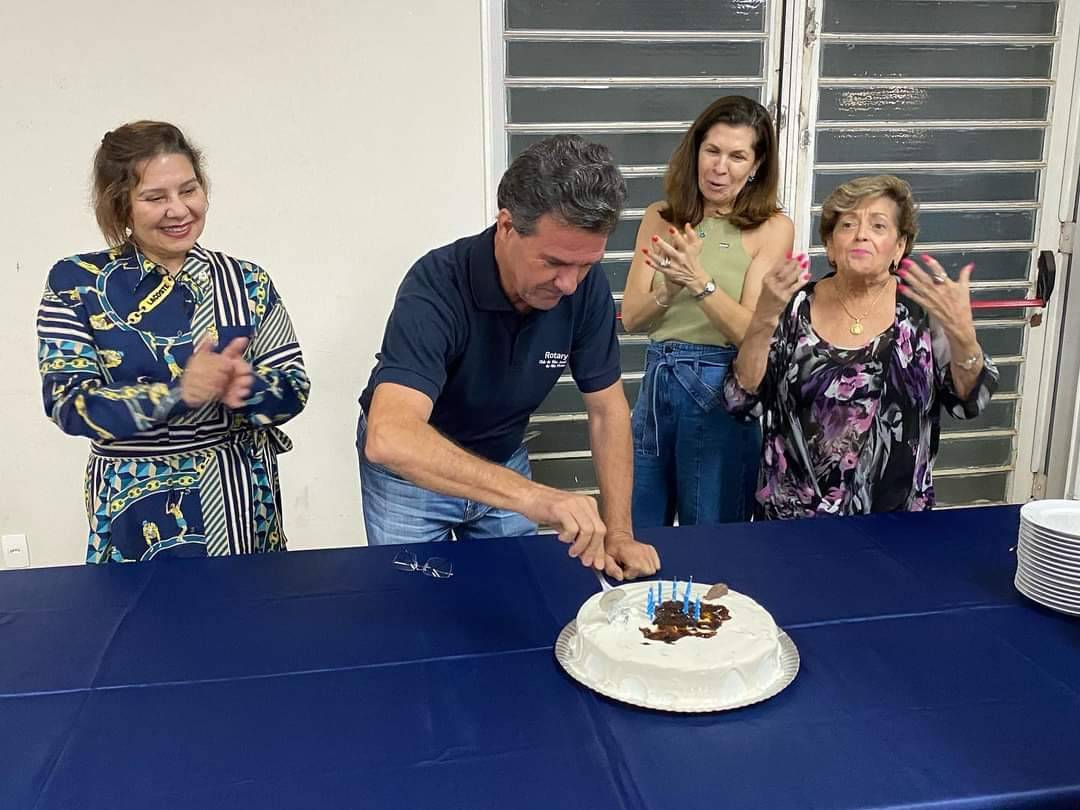 Rotary Club de São José do Rio Preto:  Reunião Festiva dos aniversariantes de Janeiro, realizada em 30/01/2023.