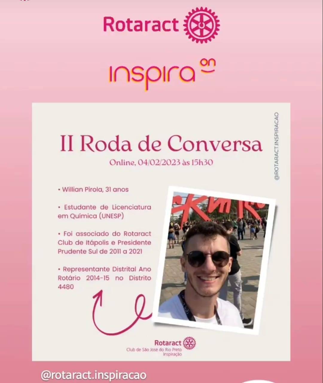 Evento do Rotaract Club de São José do Rio Preto Inspiração: