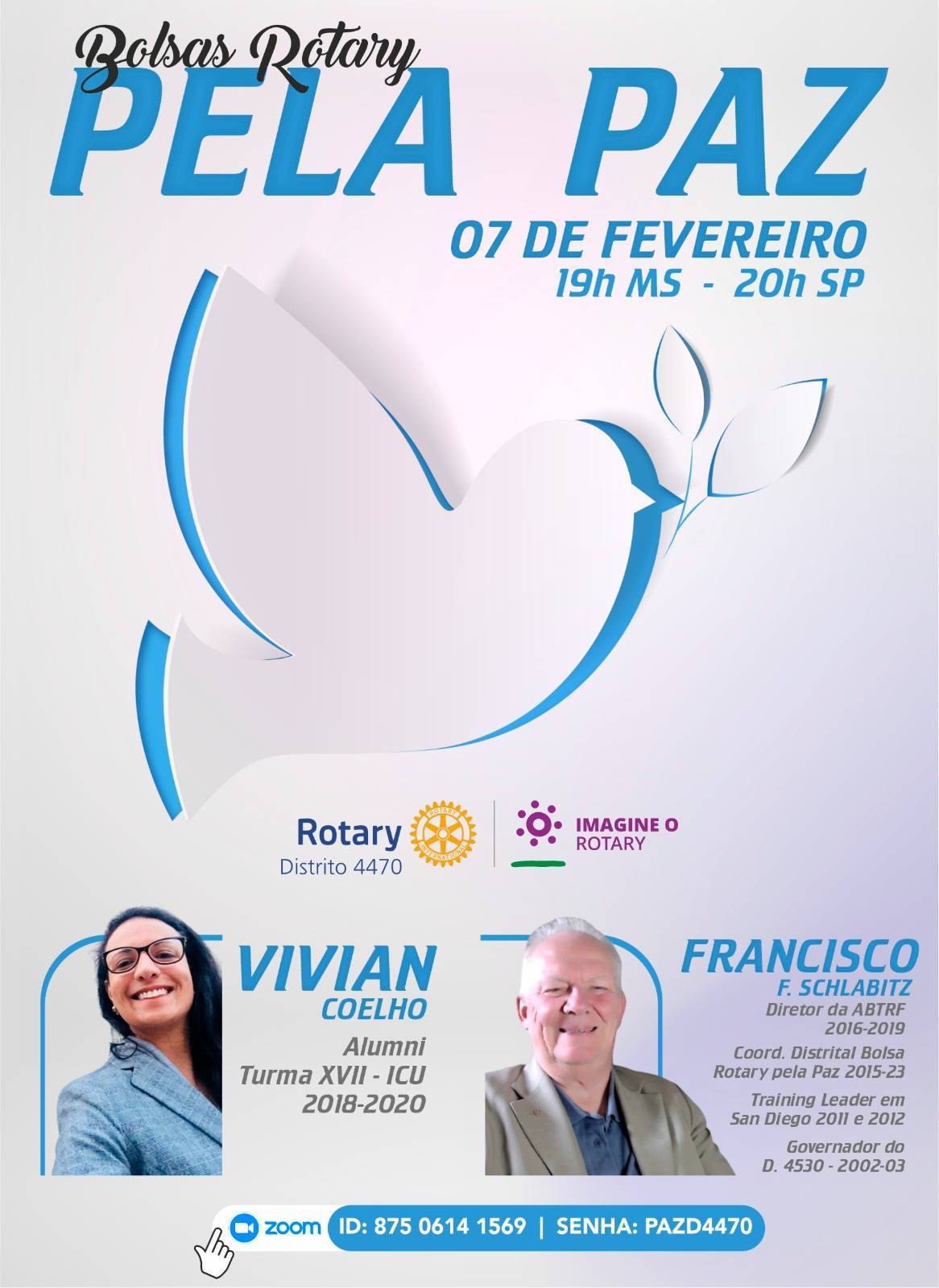 Palestra "Bolsas Rotary pela Paz"