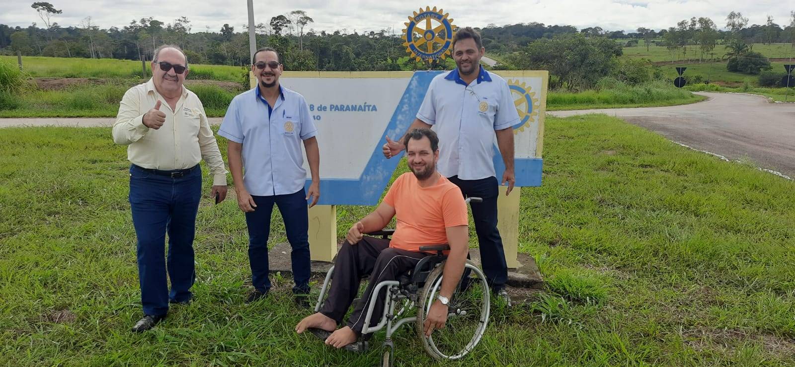 Rotary Club de Paranaíta recebe Governador Distrital