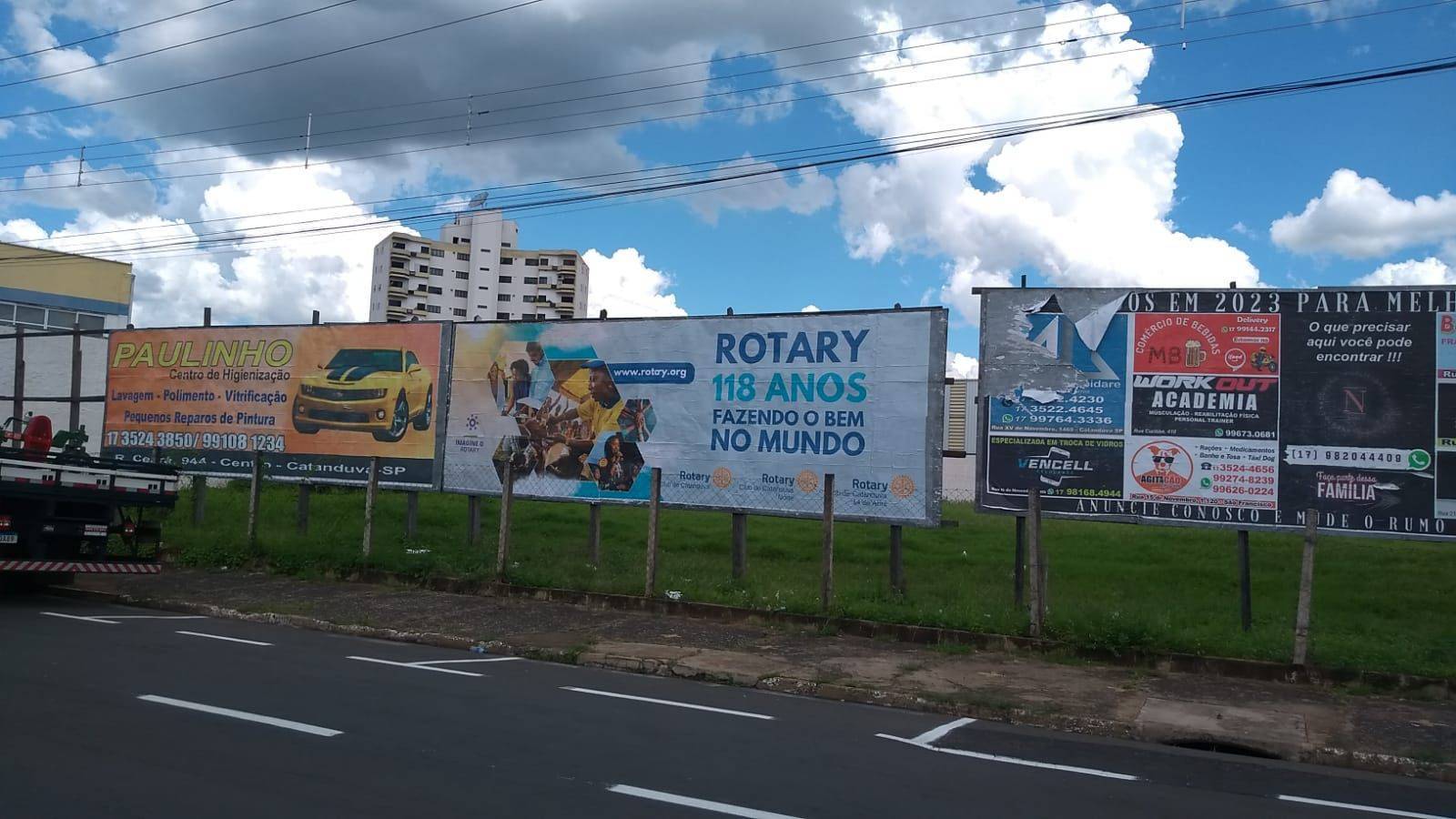 Os Clubes de Catanduva investem pesado na Imagem Pública no mês em que o Rotary completa 118 anos de fundação.
