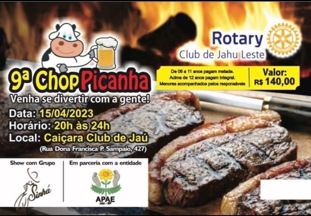 9ª ChopPicanha do Rotary Club de Jahu Leste*