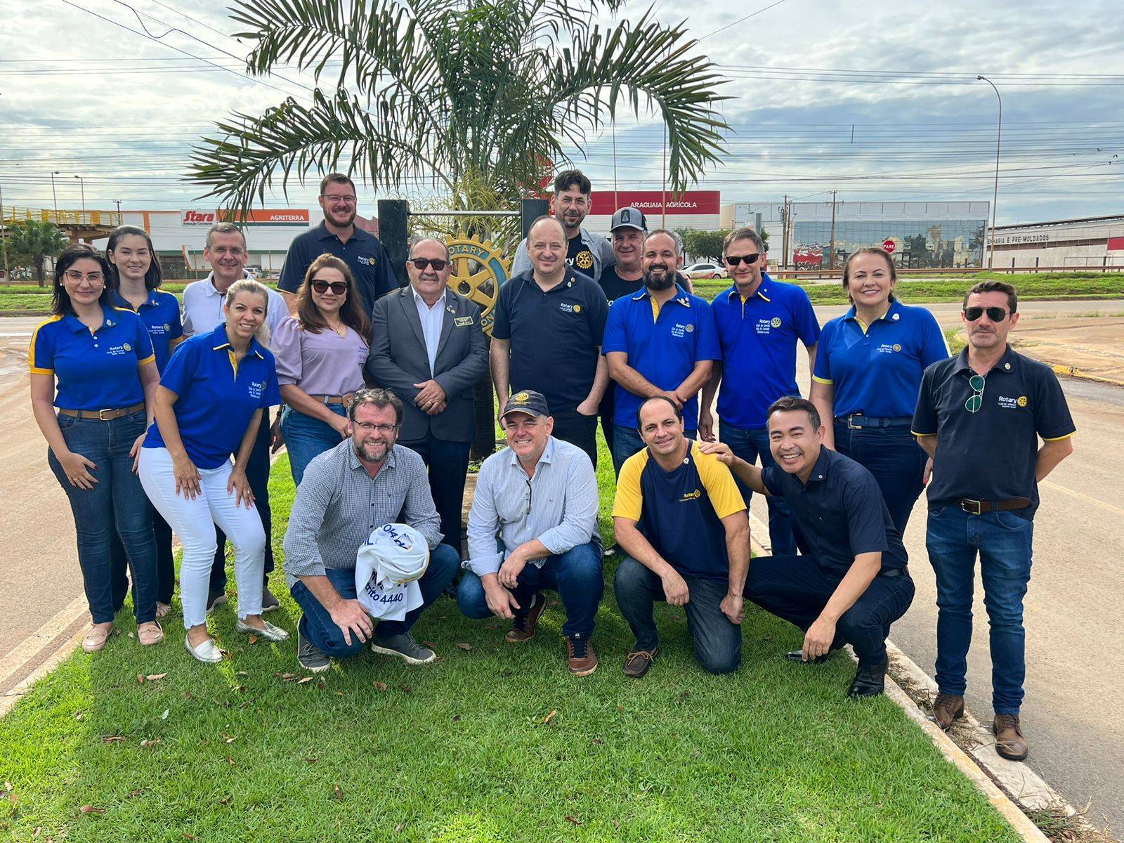 Família Rotária de Sorriso recebe visita oficial do Governador Distrital