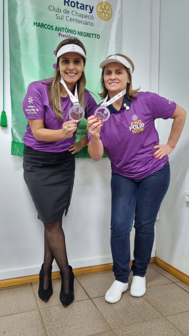 Corrida contra Pólio entre clubes do Brasil.