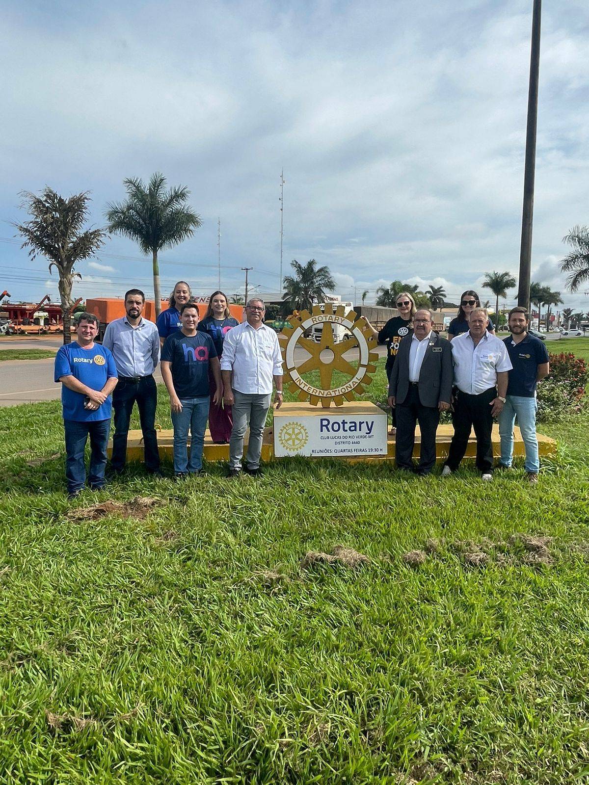 Rotary Club de Lucas do Rio Verde Revitaliza praça Rotária