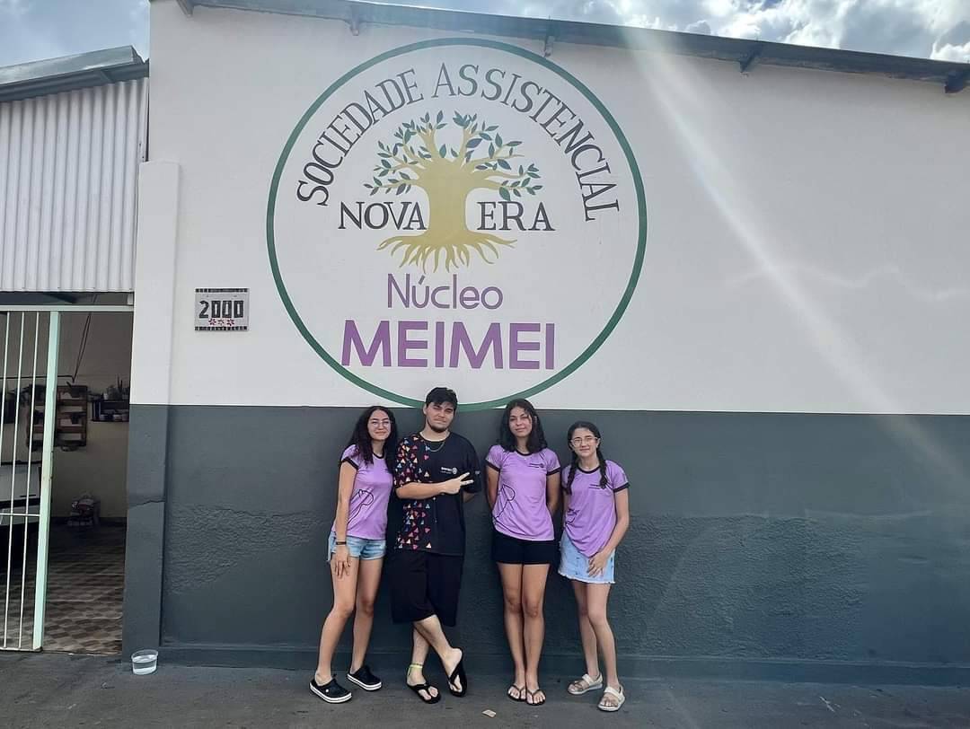 Projeto de doação de materiais escolares do INTERACT CLUB DE ITÁPOLIS para a Sociedade Assistencial Nova Era - Núcleo Meimei foi concluído com sucesso!