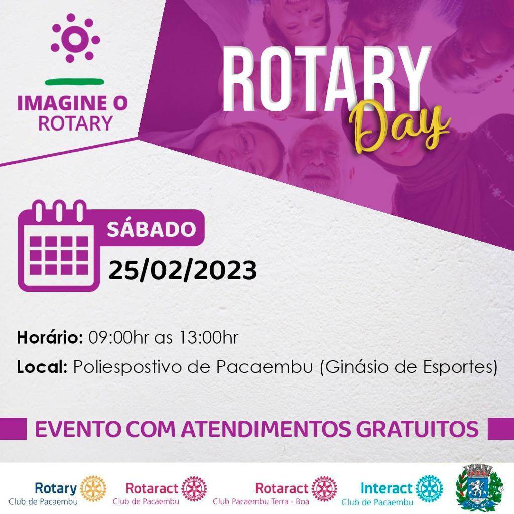 06ª EDIÇÃO ROTARY DAY FAMÍLIA ROTÁRIA DE PACAEMBU