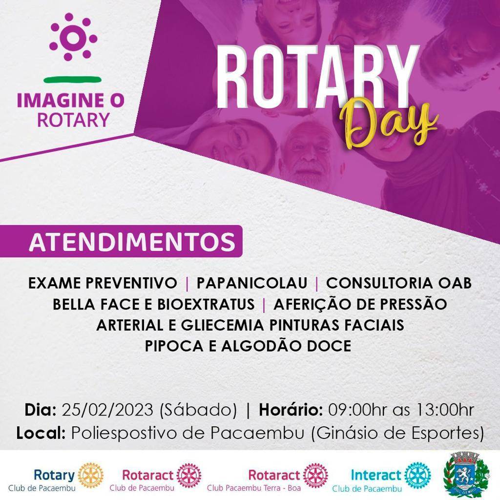 06ª EDIÇÃO ROTARY DAY FAMÍLIA ROTÁRIA DE PACAEMBU