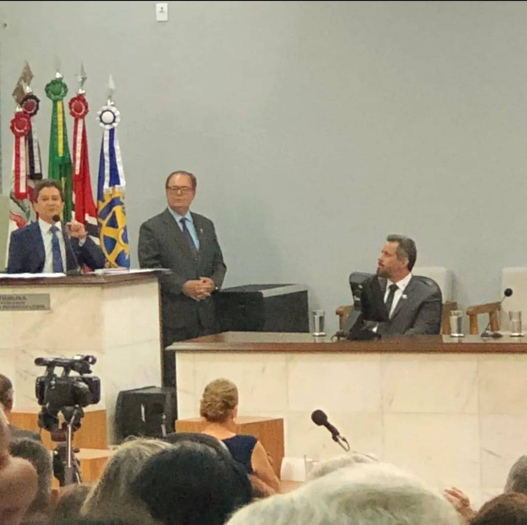 Noite de homenagem na Câmara Municipal de São José do Rio Preto aos Rotarianos da cidade