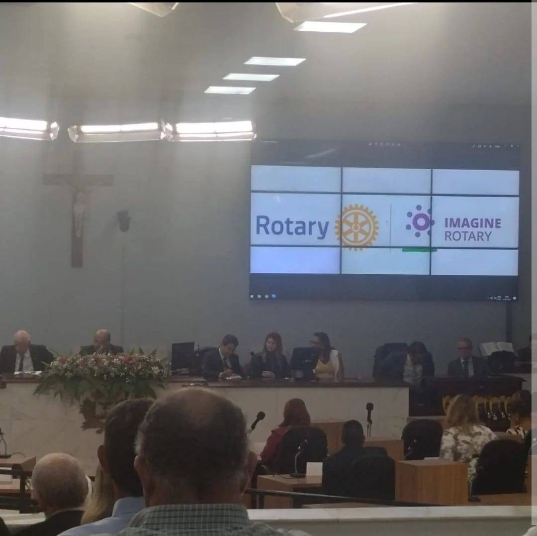 Homenagem aos Rotarianos na câmara Municipal de São José do Rio Preto