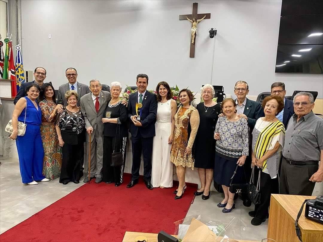 Câmara de Vereadores de Rio Preto realizou solenidade para homenagear o "Dia do Rotariano"