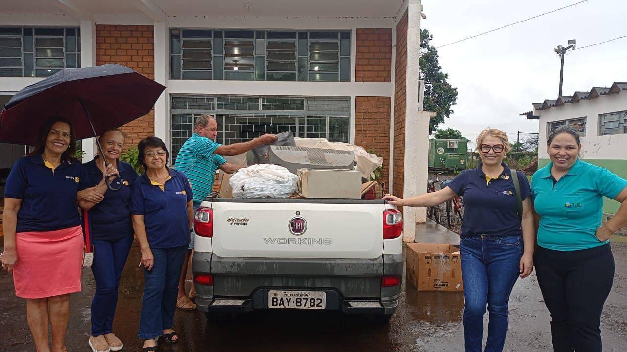 COLETA DE LIXO ELETRÔNICO 