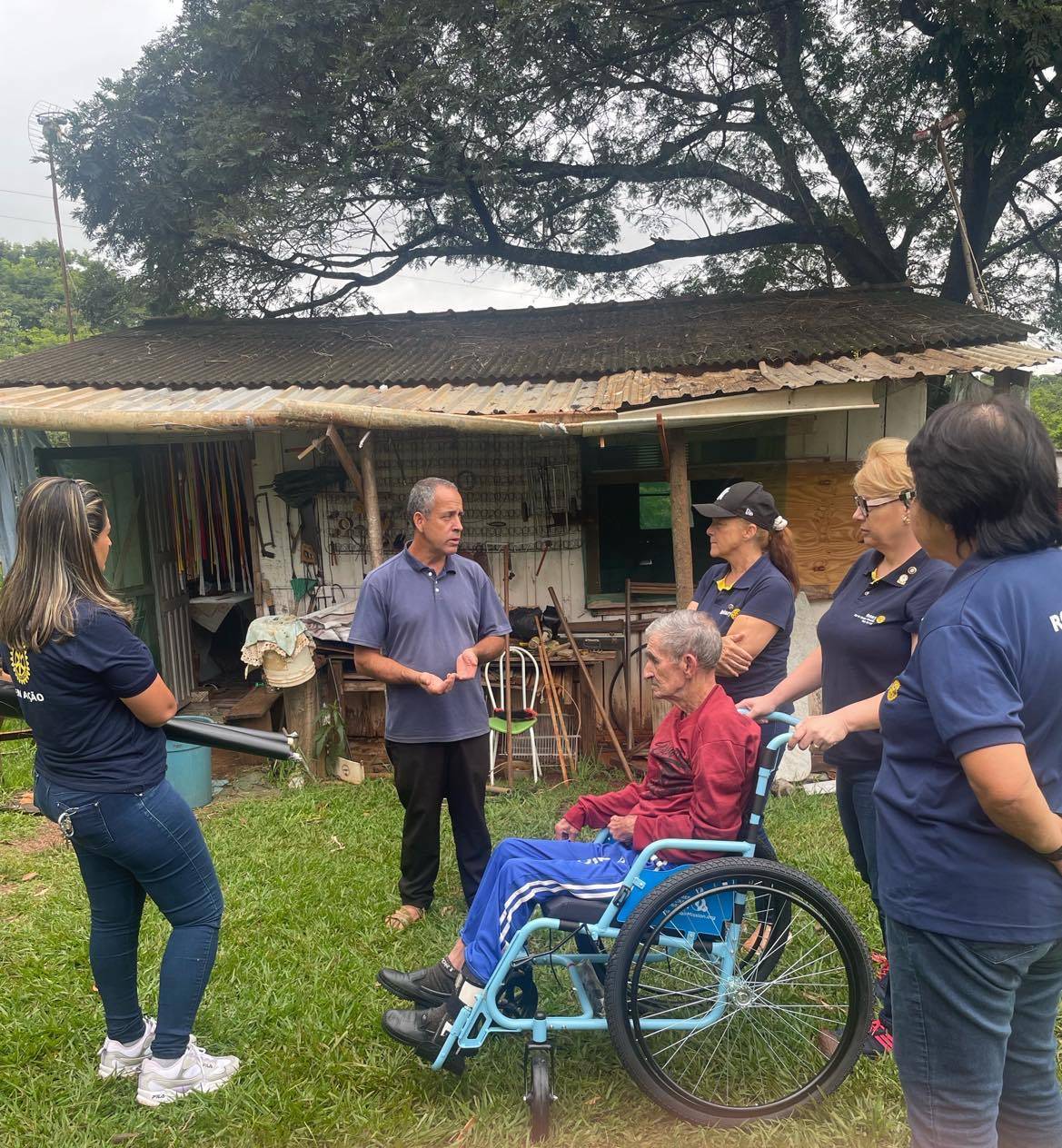 ENTREGA DE 01 CADEIRA DE RODAS #MOBILIDADE PARA TODOS