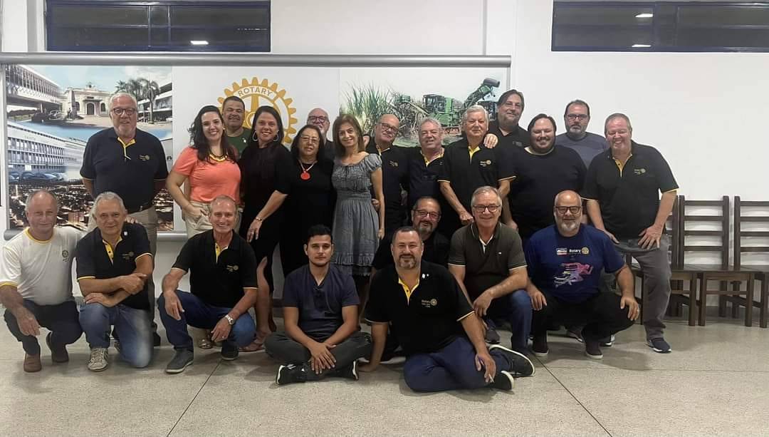 Rotary Club de Jahu Leste Realiza reunião festiva em comemoração do centenário do Rotary no Brasil