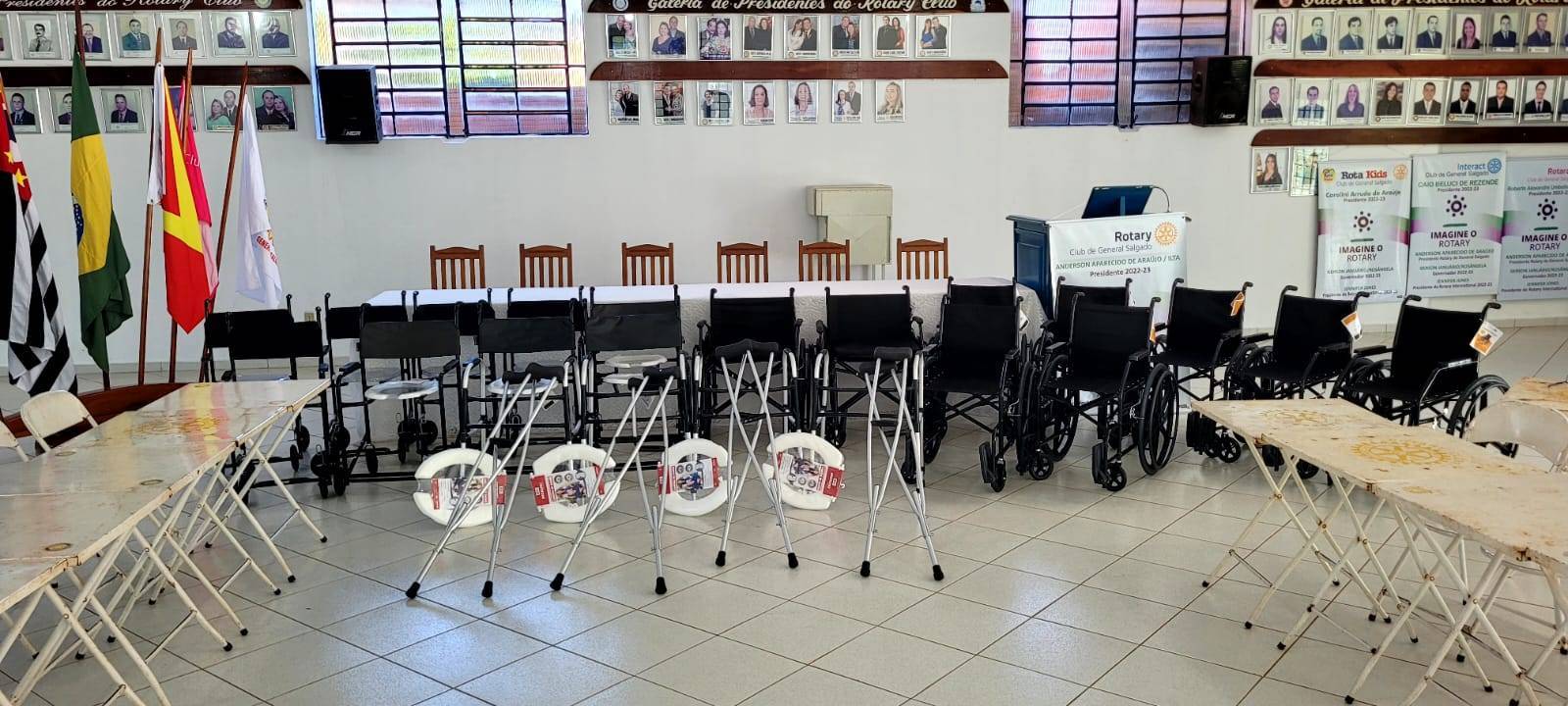 Projeto de banco Ortopédico do Rotary Club de General Salgado em parceria com o Fórum do município é realidade