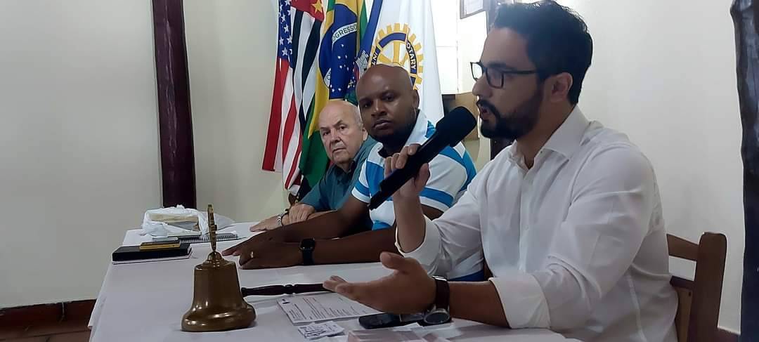 Hoje, 06 de março na reunião do Rotary Club de Lins-Norte, recebemos membros do COMPIR