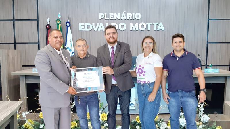 Na manhã desta segunda-feira, dia 13 de março, o Rotary Club de Patos Norte, recebeu a moção de “Voto de Aplausos”, da Câmara Municipal de Patos-PB