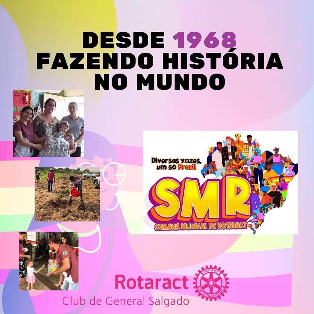 No dia de hoje o primeiro Rotaract foi fundado em 1968 na Carolina do Norte com o objetivo principal de transformar vidas através da liderança e gerenciamento de projetos