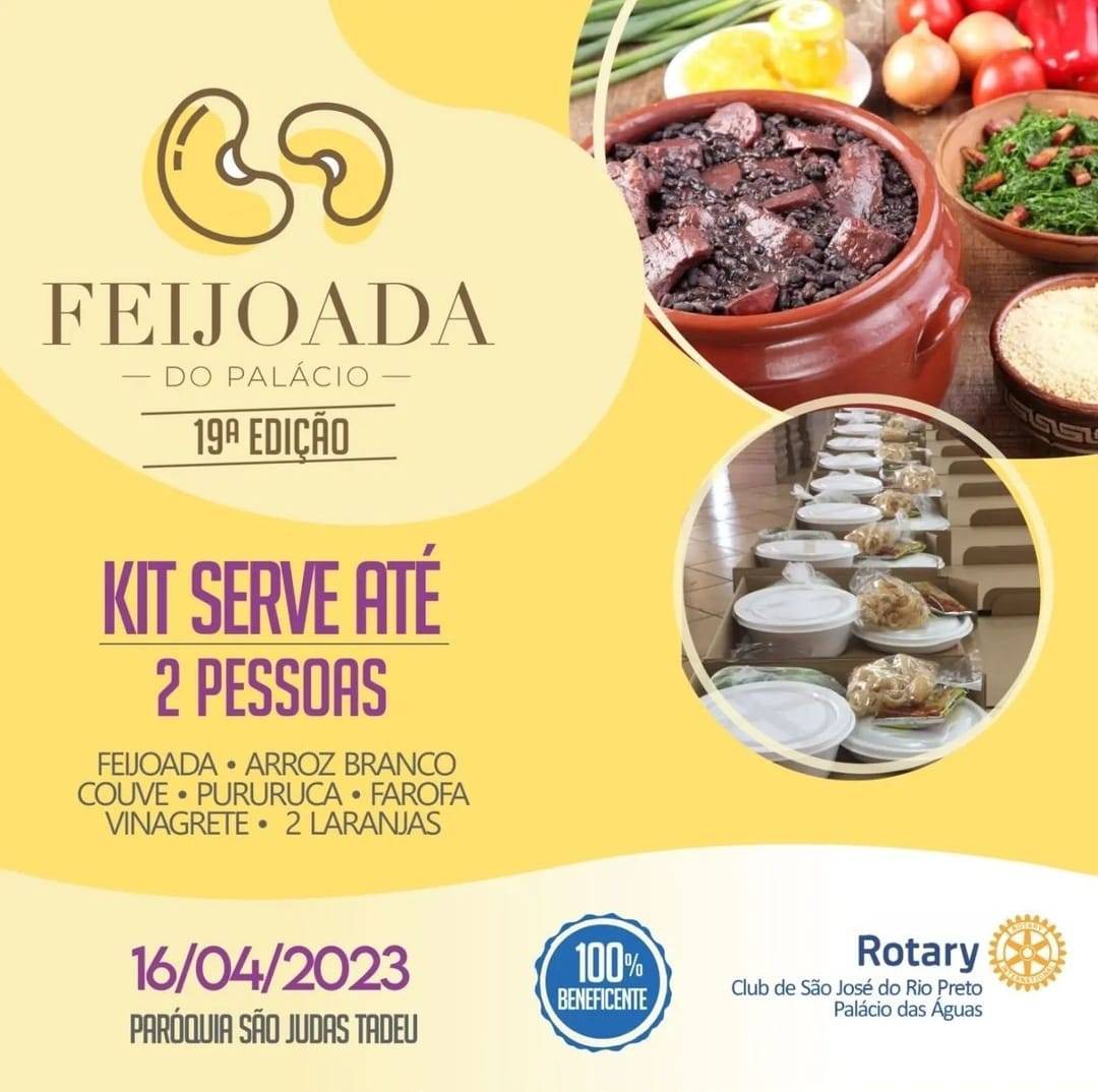 Gov. Assistente Renato Chiodo: No dia 16 de abril teremos mais uma edição do nosso KitFeijoada