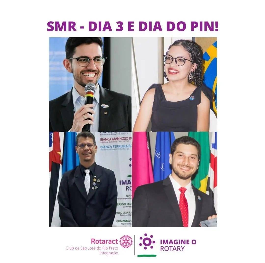 Rotaract Club de São José do Rio Preto comemora Semana Mundial de Rotaract.
